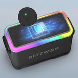 Altavoz  Blitzwolf Bw-Wa6 Rgb 80w Bluetooth Negro