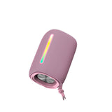 Altavoz Bluetooth Forever Bs 10 Led Pink Color Rosa