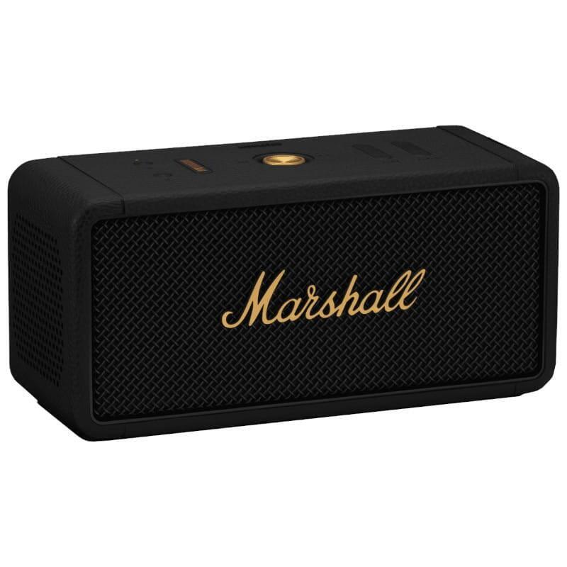 Altavoz Bluetooth  Marshall Middleton Black And Brass Negro