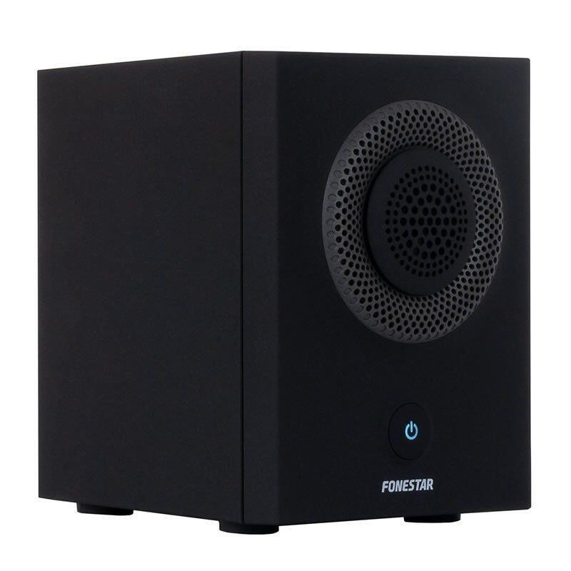 Altavoz Bluetooth Tws Fonestar Dots-N Negro 12w Rms Bt4.2 Nfc Bat. 2200mah Entrada Jack 3.5mm