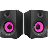 Altavoz Estéreo Vieta Pro Eclipse 50w Bluetooth Amplificador Clase D Rango De Frecuencia De 40 20000 Hz Conectividad Ac Negro