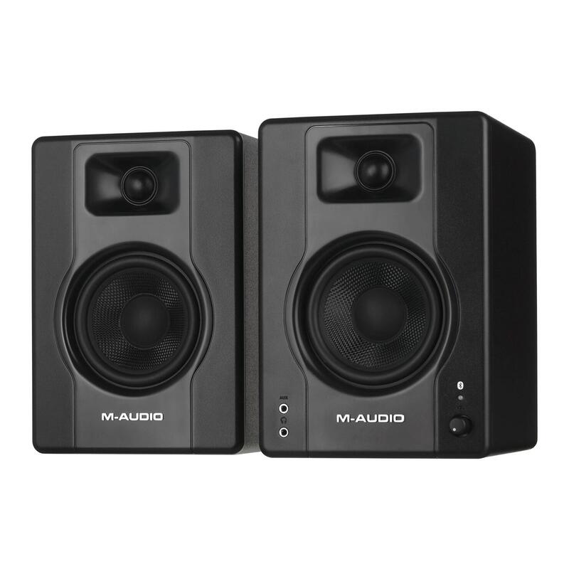 Altavoz  M-Audio Bx4 Bt 2x  Alámbrico + Bluetooth 50 W Negro