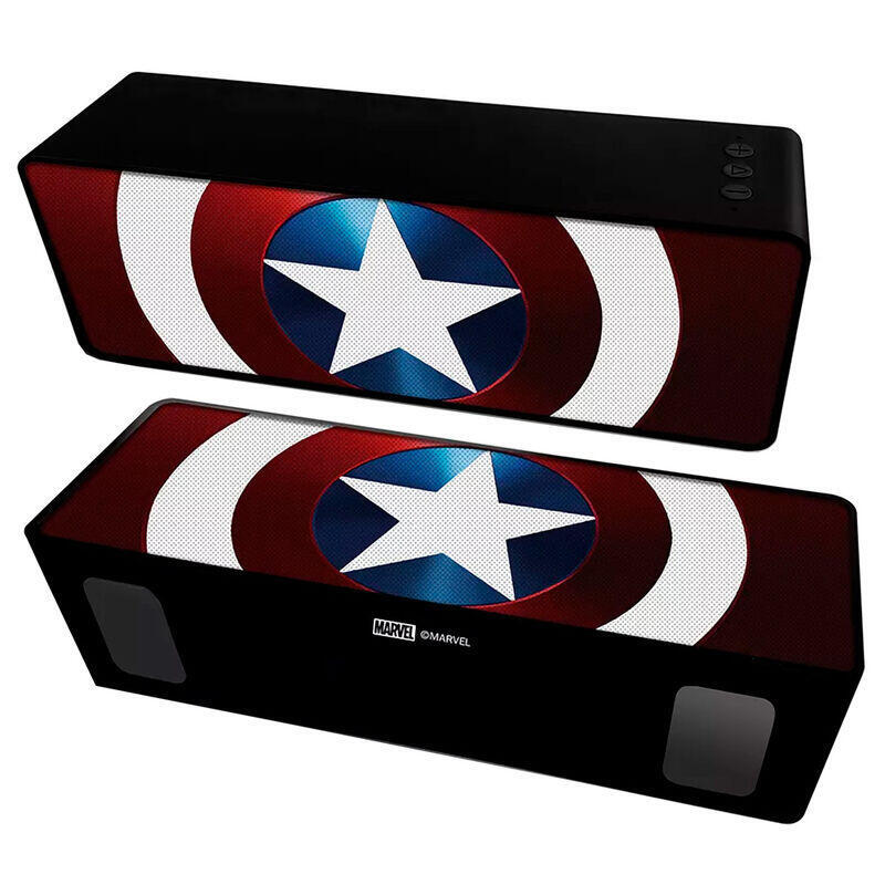 Altavoz Portatil Inalambrico Capitan America Marvel