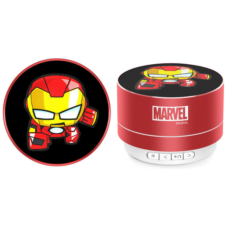 Altavoz Portatil Inalambrico Iron Man Marvel