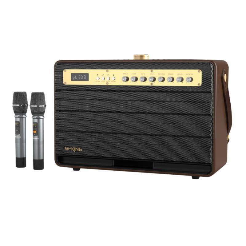Altavoz  W-King K6l 120w Bluetooth 5.0 Marrón Inalámbrico
