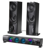 Altavoz Y Barra De Sonido 2 En 1 Para Pc Audiocore Ac95