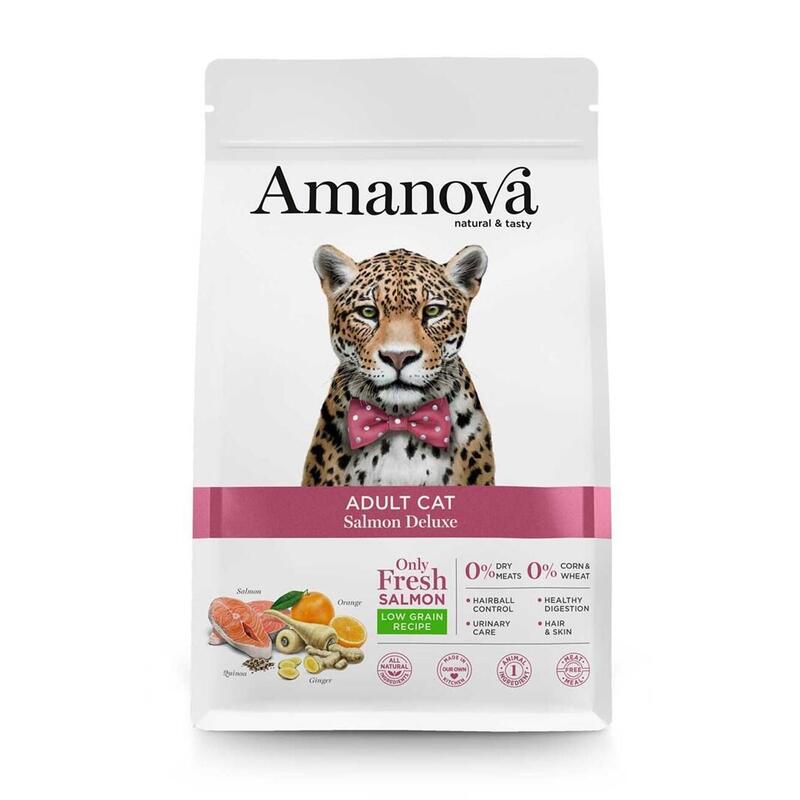 Amanova Gato Adulto Salmón Deluxe 1,5kg