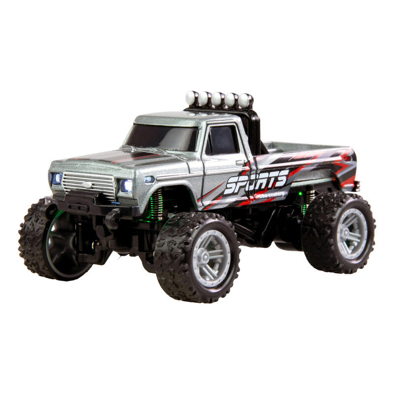Amewi 22704 Modelo Controlado Por Radio Monster Truck Motor Eléctrico 1:64