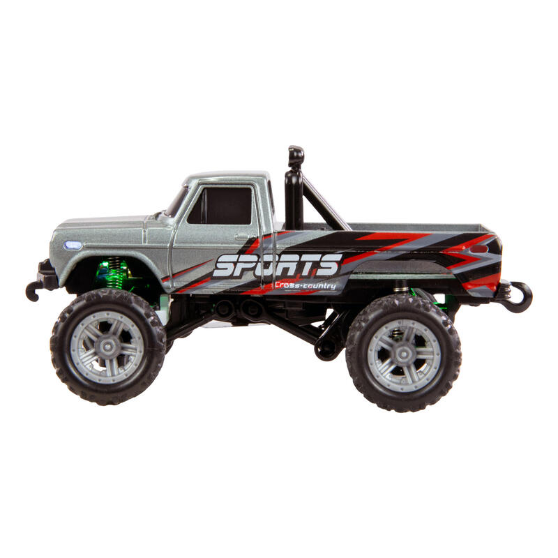 Amewi 22704 Modelo Controlado Por Radio Monster Truck Motor Eléctrico 1:64
