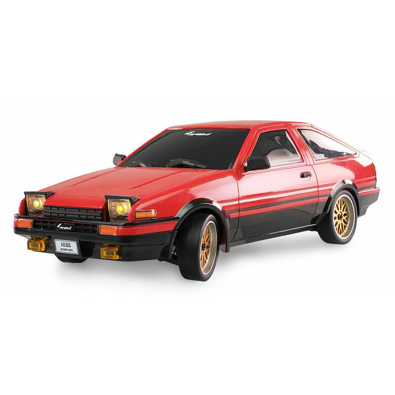 Amewi Coche Rc Ae86 Sprinter Drift Racing Car 1:18 Rtr Rojo