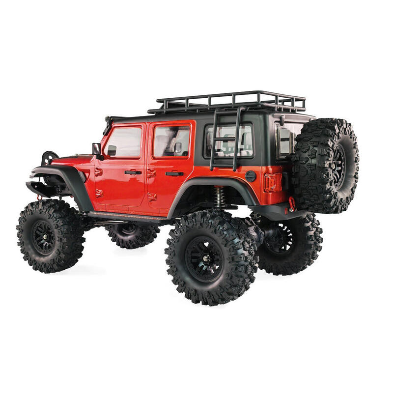 Amewi Rc Auto Amxrock Crosmail Crawler 4wd 1:10 Artr Rojo