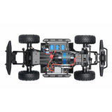 Amewi Rc Auto Dirt Climbing Cv Crawler Liion 1500mah Azul 8