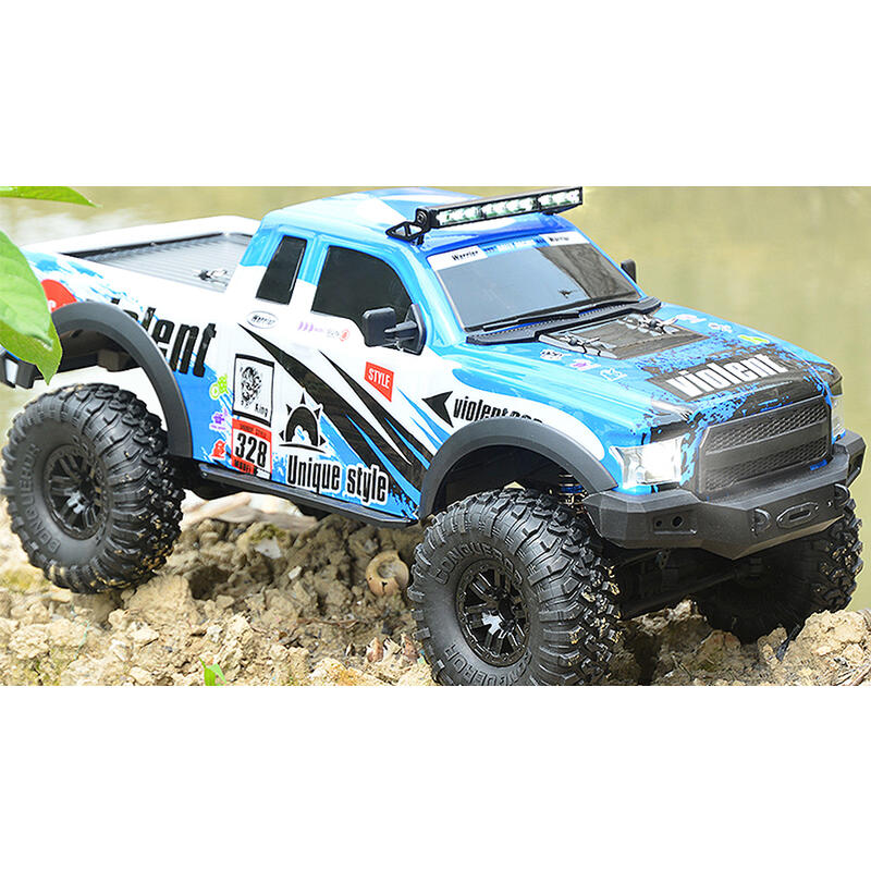 Amewi Rc Auto Dirt Pickup Crawler Liion 1500mah Azul /8+