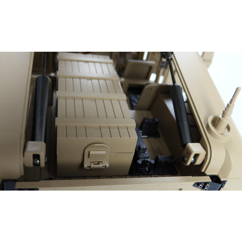 Amewi Rc Auto Us Truck 4x4 Humvee Li-Po Akku 4500mah Sand 14