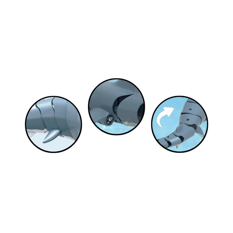 Amewi Rc Toys Sharky Tiburón Azul Li-Po Batería 300mah/6+