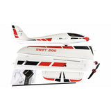 Amewi Swift 2100 Modelo Controlado Por Radio Avión Motor Eléctrico