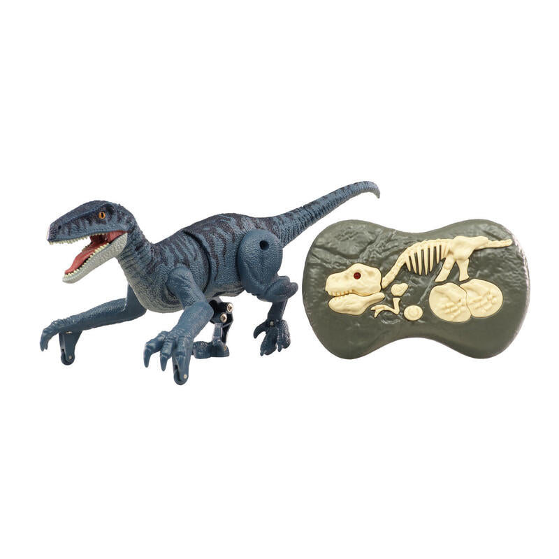 Amewi Velociraptor Rc Dinosaurio 21cm, Rtr Luz Y Sonido