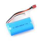 Amewi Zubehör Lipo Akku 2s 7,4v 2000mah T-Mecker