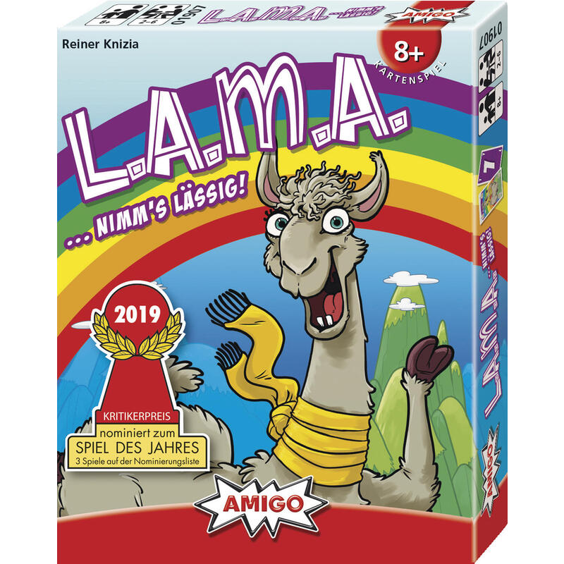 Amigo Lama, Juego De Cartas Ami01907