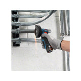 Amoladora Angular Inalámbrica Bosch Gws 12v-76 Professional Solo, 12 Voltios (Azul/Negro, Sin Batería Ni Cargador) 06019f2000