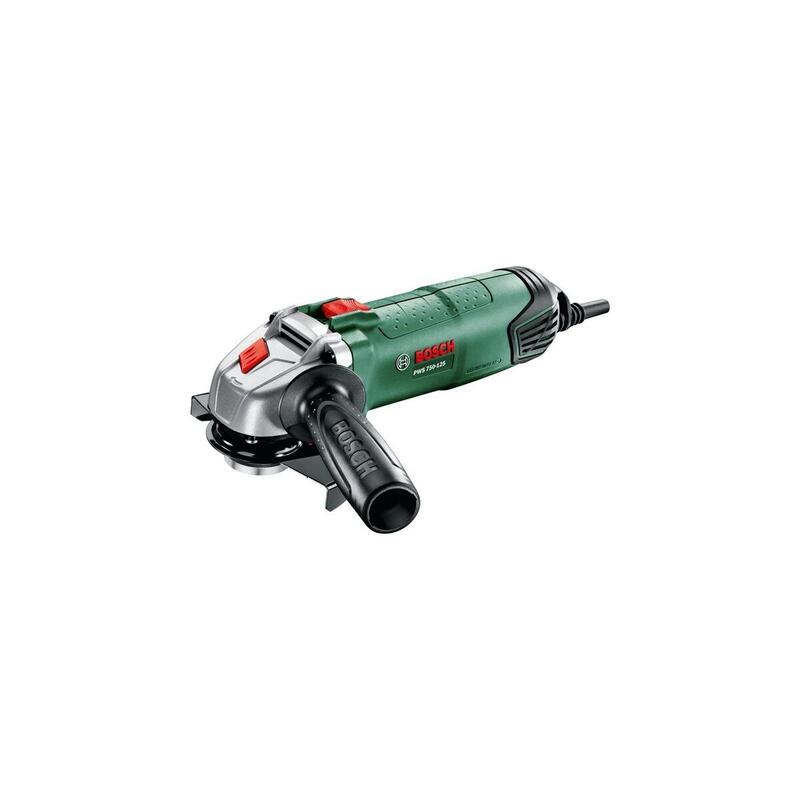 Amoladora Bosch  Angular Pws 750-125 Verde/Negro, 750 Vatios 06033a240d