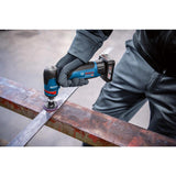 Amoladora Recta A Batería Bosch Professional Gwg 12v-50 S Professional Solo Azul/Negro, Sin Batería Ni Cargador, En L-Boxx