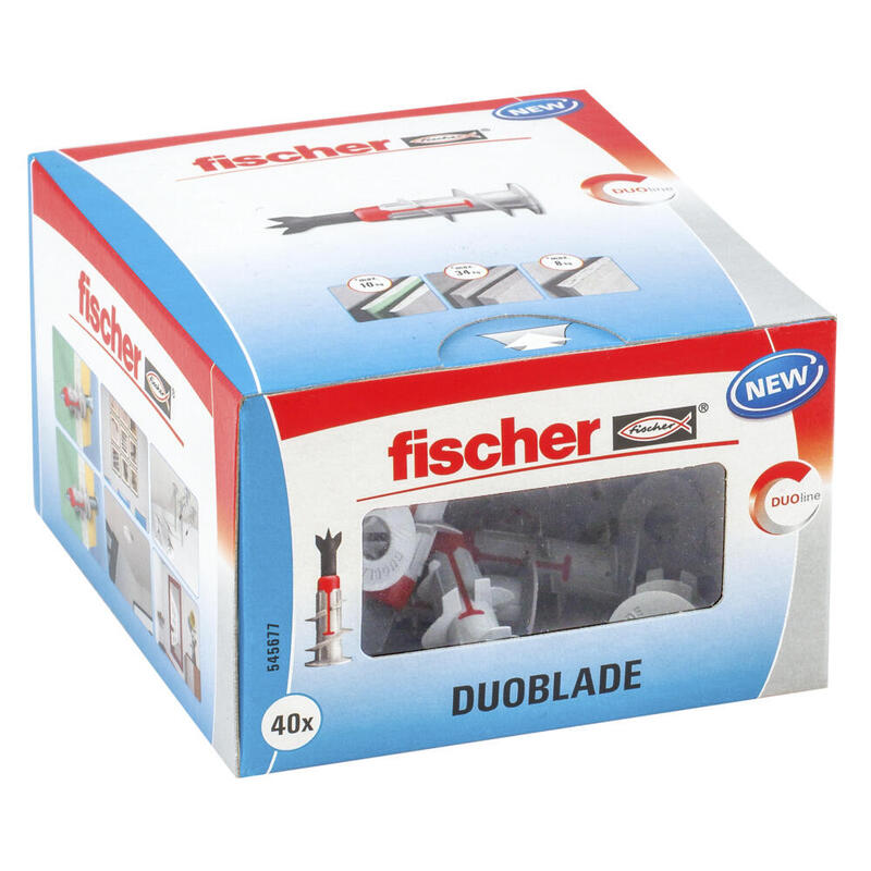 Anclaje Fischer  Para Placas De Yeso Duoblade 545677