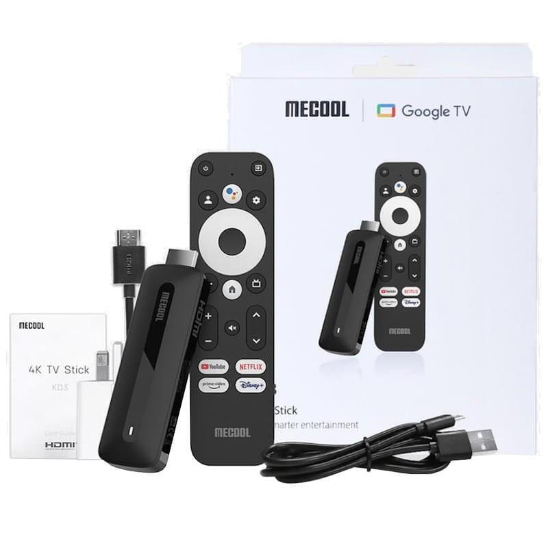 Android Tv Mecool Stick Kd3 S905y4 2gb/8gb Certificado Google Netflix Amazon Prime Android 11