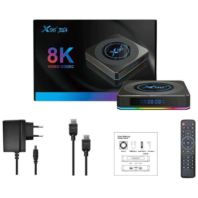 Android Tv X96 X4 S905x4 4gb/32gb Android 11