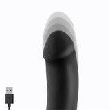 Angus Vibrador Con Función De Movimiento Thursting 2 Motores Silicona Usb