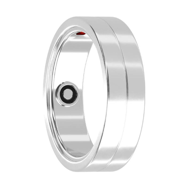 Anillo Inteligente Maxcom Mr100 9 60 Notificaciones Frecuencia Cardíaca Plata