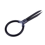 Anillo Para El Pene Ajustable Stud Silicona Negro