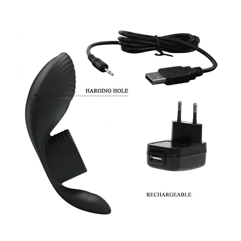 Anillo Para El Pene Con Vibración Usb Silicona