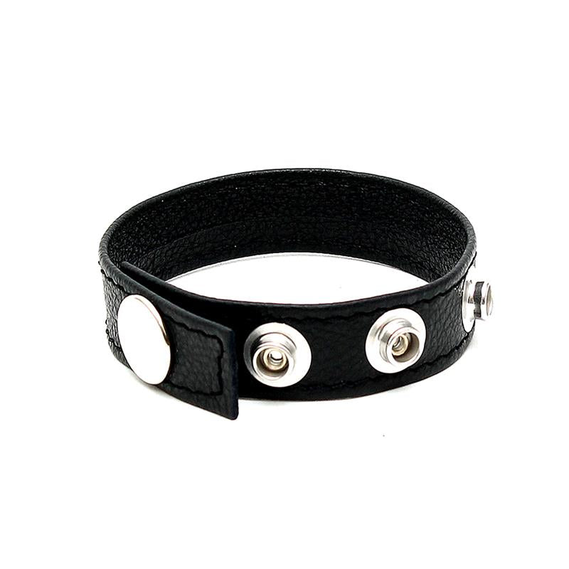 Anillo Para El Pene Cuero Ajustable