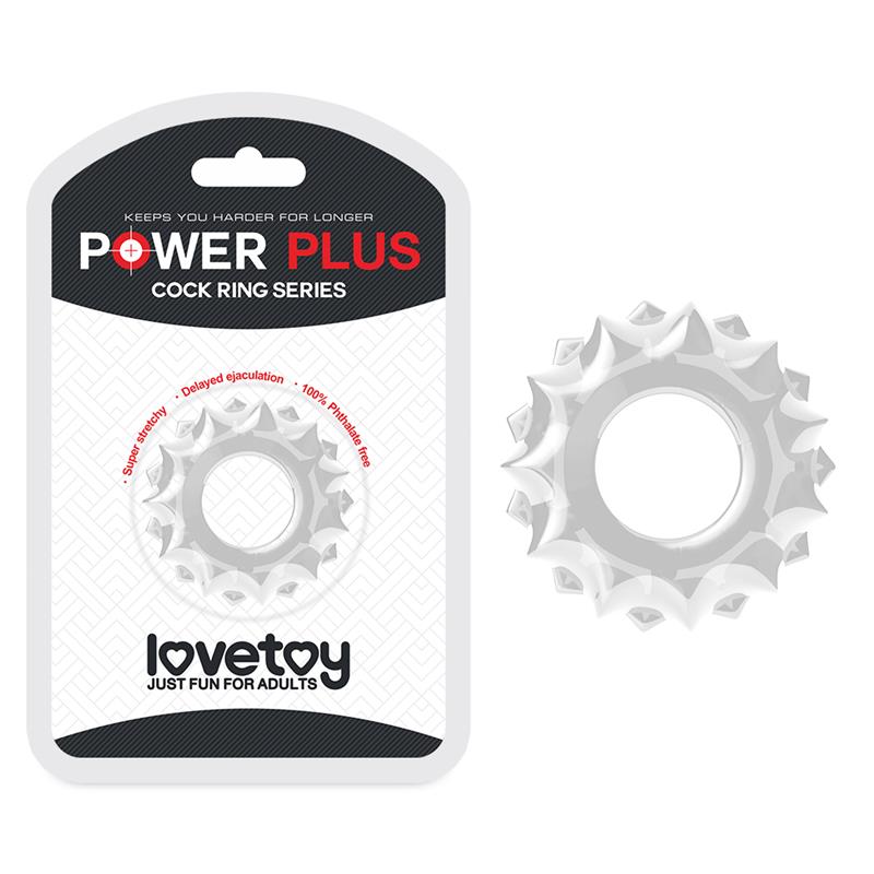 Anillo Para El Pene Power Plus Transparente