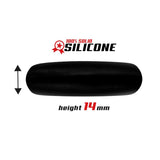Anillo Para El Pene Silicona Sólida 55 Mm Negro