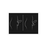 Anillo Vibrador Atom Negro