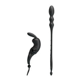 Anillo Vibrador Con Cadena Anal Desmontable