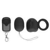 Anillo Vibrador Con Control Remoto Negro