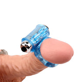 Anillo Vibrador Para El Pene Bull Ring Azul