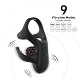 Anillo Vibrador Para El Pene Y Testículos