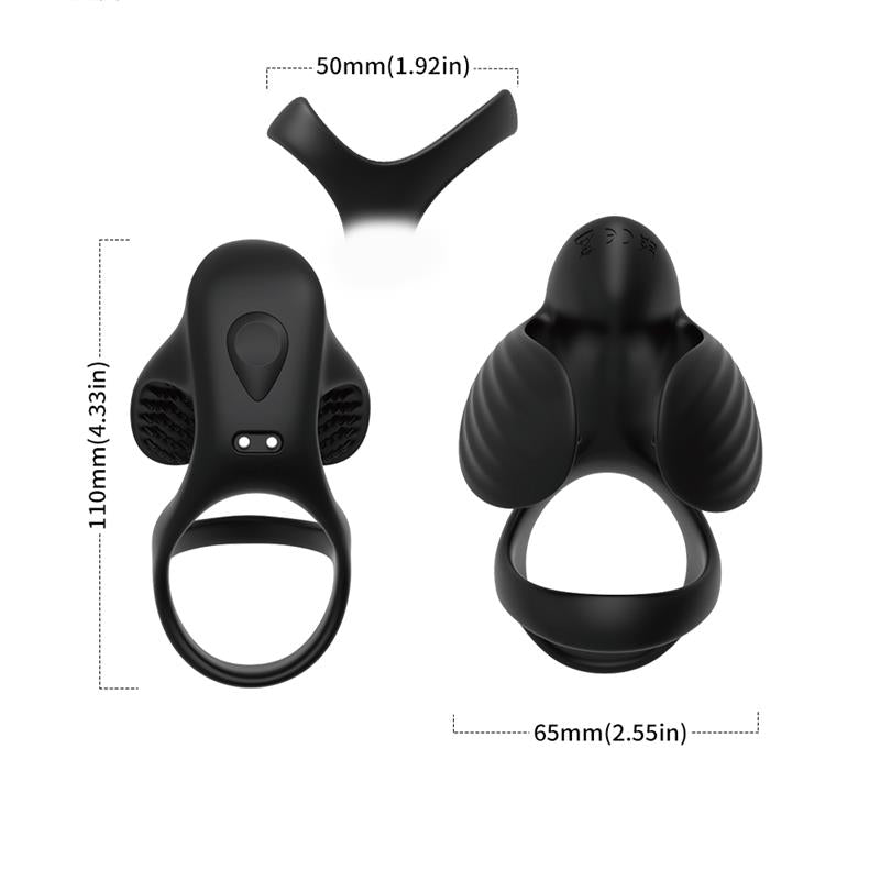 Anillo Vibrador Para El Pene Y Testículos