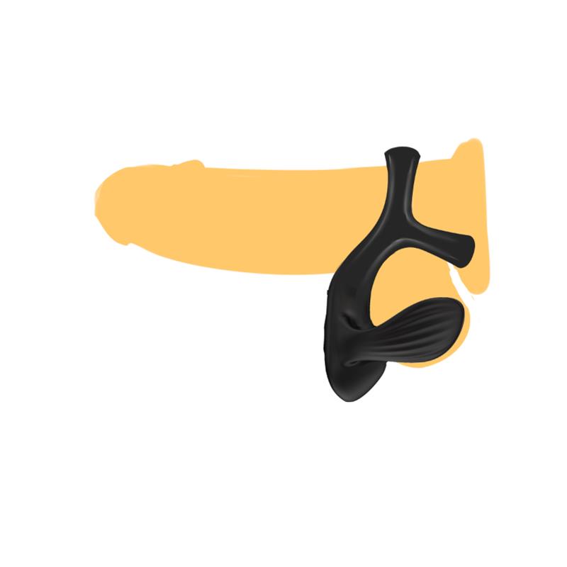 Anillo Vibrador Para El Pene Y Testículos
