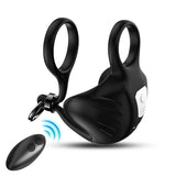 Anillo Vibrador Para Pene Y Testículos Ajustable