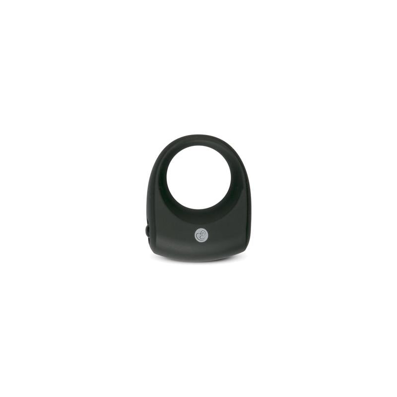 Anillo Para Pene Con Vibración  Silicona - Negro