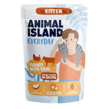 Animal Island Kitten Indyk Z Cielecina 85g