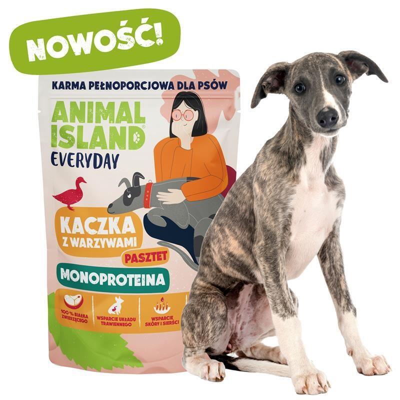 Animal Island Monoproteinowa Kaczka Para Perro 300g