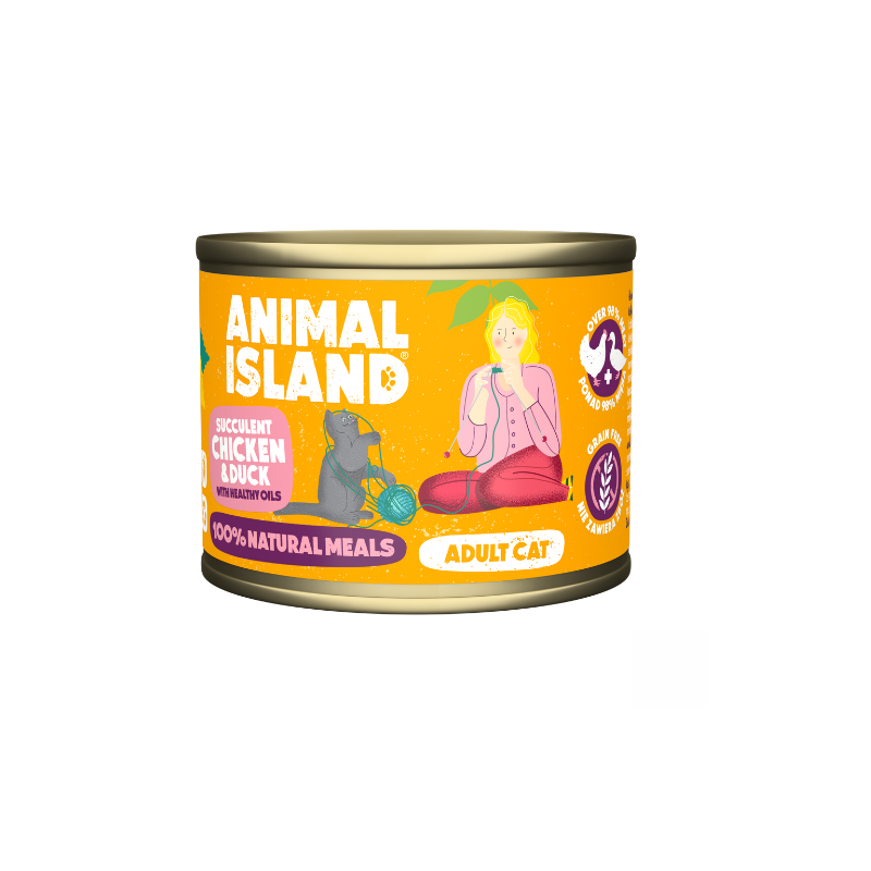 Animal Island Turkey With Quail - Wet Cat Food - 200 G