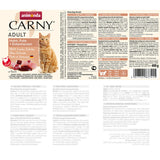 Animonda Carny Adult Sabor: Pollo, Pavo, Corazones De Pato - Comida Húmeda Para Gatos - 400g