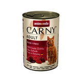 Animonda Carny Adult Sabor: Ternera Y Corazones - Comida Húmeda Para Gatos - 400g